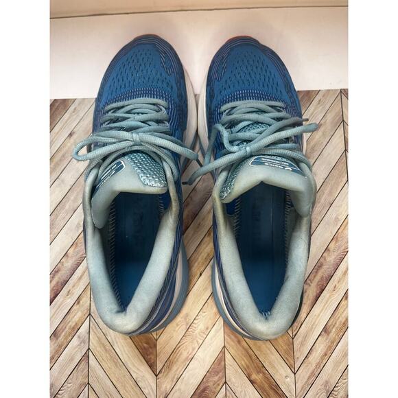 Asics Performance Gel-Nimbus 21 Mesh Running Sneakers Shoes Blue Women's Size 11 - Picture 6 of 11